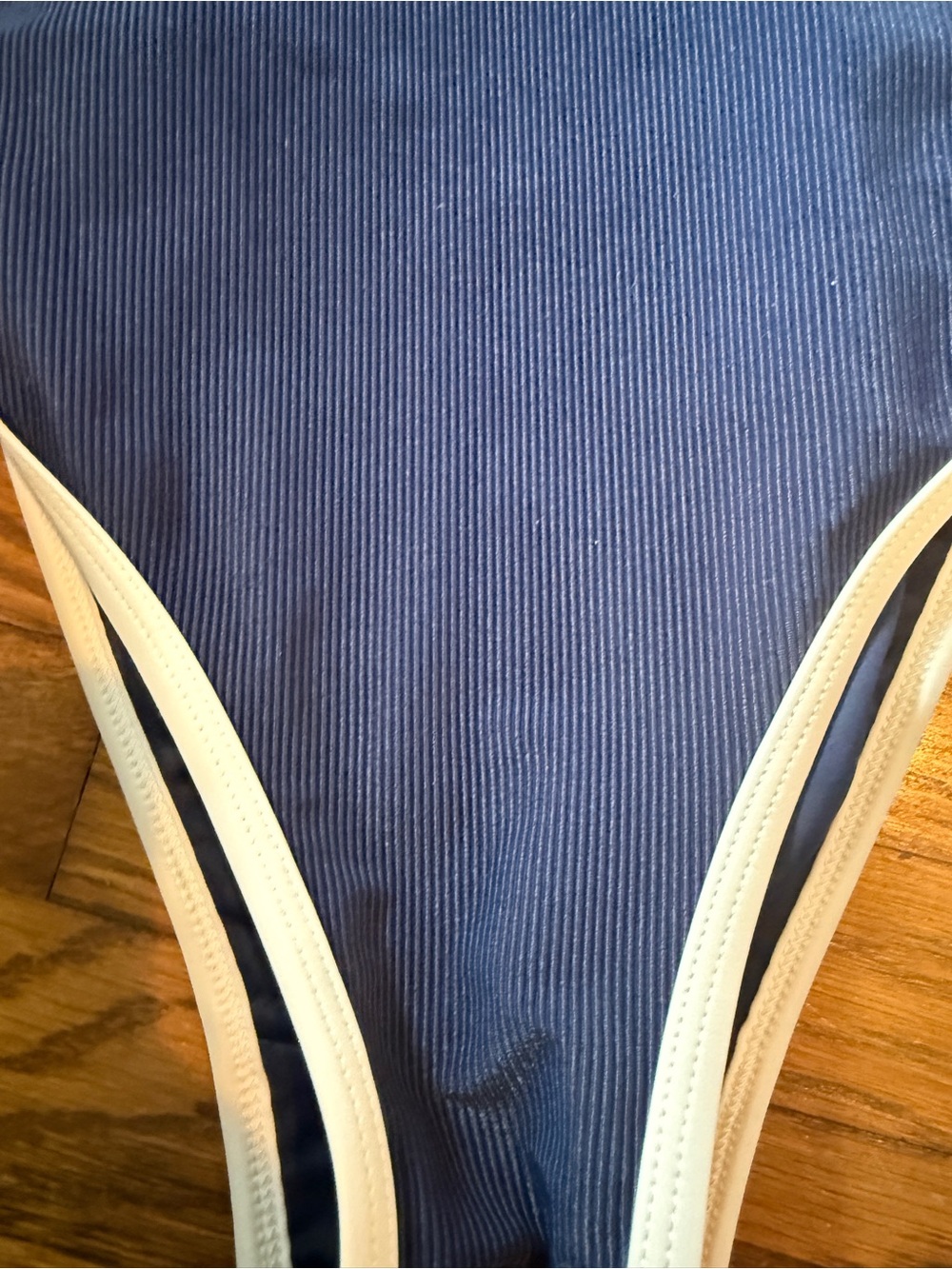 LainSnow Ocean Isle Navy Blue One-Piece Swimsuit size Large - Picture 5 of 10